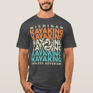 michigan kayak avontuur1 t-shirt
