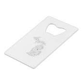 Michigan Kredietkaart Flessenopener (Voorkant Gekanteld)