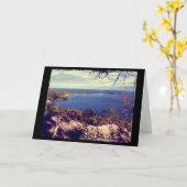 Michigan Lake Superior Scene Kaart (Gele Bloem)