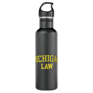 Michigan Law, Michigan Bar Afstuderen Gift Lawyer  Waterfles