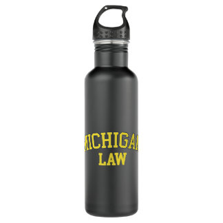 Michigan Law, Michigan Bar Afstuderen Gift Lawyer  Waterfles