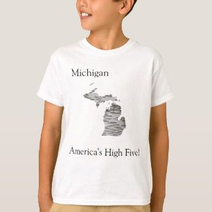 Michigan - Les cinq T-Shirt américains