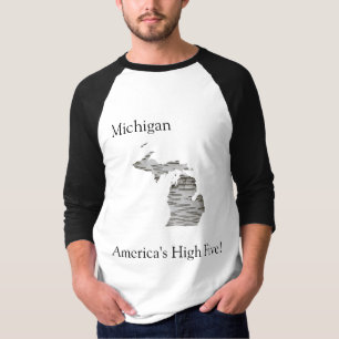 Michigan - Les cinq T-Shirt américains