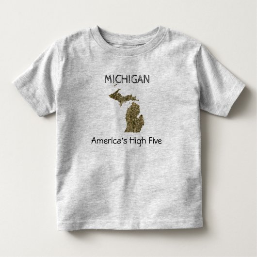 Michigan - Les cinq T-Shirt américains (Devant)