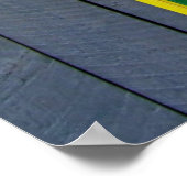 Michigan License Bord Love Heart  Art Poster (Hoek)