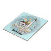 Michigan Lighthouse tegel Tegeltje (Zijkant)