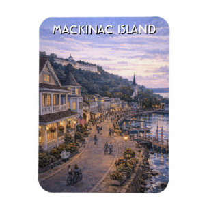Michigan Mackinac Island Reizen Magneet
