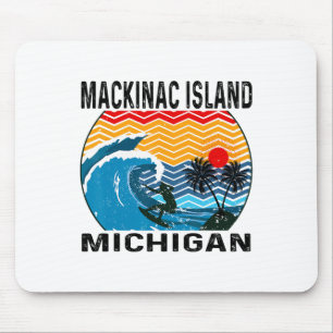 Michigan Mackinac Island Surfplank Surfen Muismat