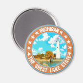 Michigan Magneet (Voorkant / Achterkant)