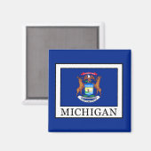 Michigan Magneet (Voorkant / Achterkant)