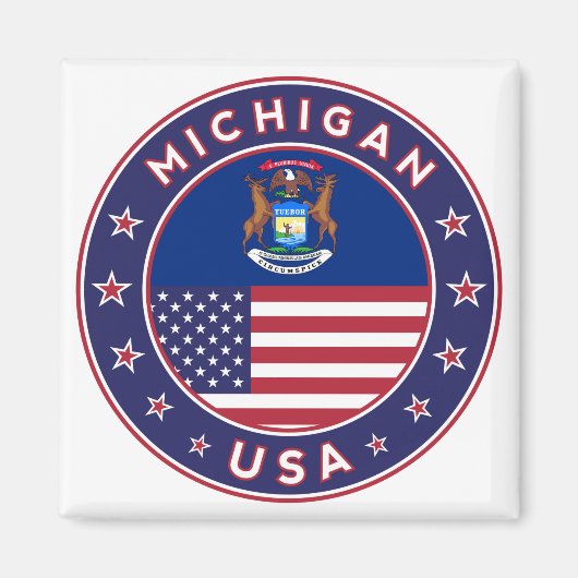 Michigan Magneet (Voorkant)