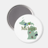 Michigan Magnet (Recto/Verso)