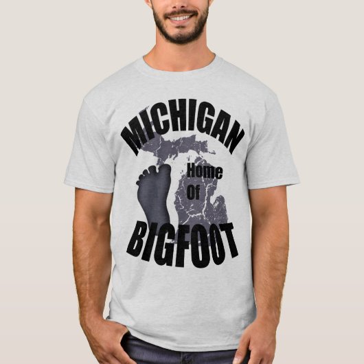 Michigan Maison de T-shirt Bigfoot (Devant)