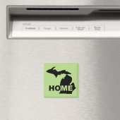 Michigan Maison loin de l'État Fridge Magnet (In Situ (Lave-vaisselle))