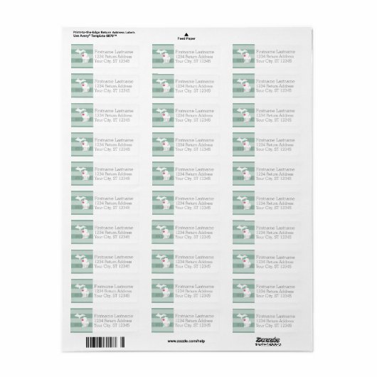 Michigan Map Home State Love met Custom Heart Etiket (Full Sheet)