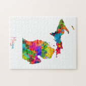 Michigan Map Legpuzzel (Horizontaal)