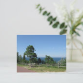 Michigan-meer van Arcadia MI Briefkaart (Staand voorkant)