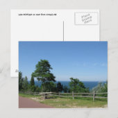 Michigan-meer van Arcadia MI Briefkaart (Voorkant / Achterkant)