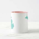 Michigan met hart mok (Midden)