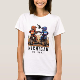 Michigan MX Boyz Vrouwen T-shirt