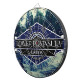 Michigan - Neder-schiereiland Dart Board Dartbord (Voorkant Rechts)