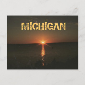 MICHIGAN NGHT BRIEFKAART