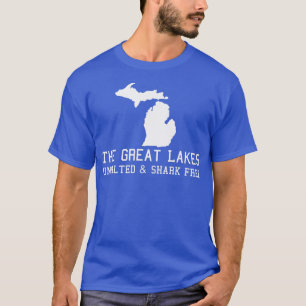 MIchigan ongezouten haaienvrije geschenken T-shirt