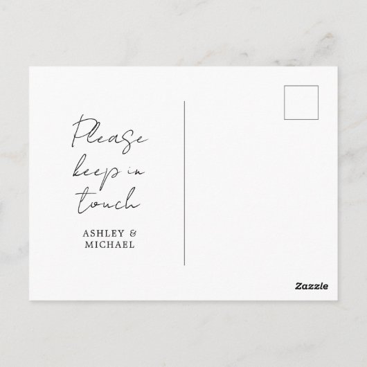 MICHIGAN | Onze adreswijziging Briefkaart (Achterkant)