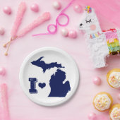 Michigan Papieren Bordje (Feest)