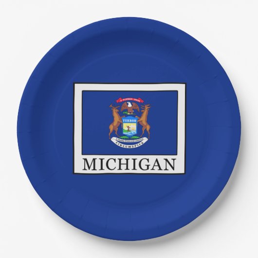 Michigan Papieren Bordje (Voorkant)