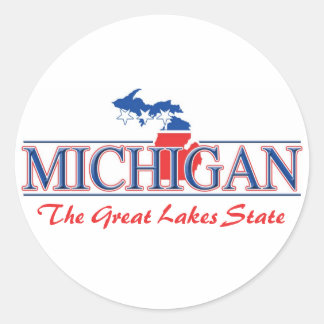 Michigan Patriottische Stickers