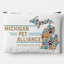 Michigan Paw drukt One Voice Travel Pouch af
