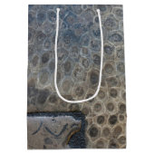 Michigan Petoskey Stone Design Medium Cadeauzakje (Achterkant)