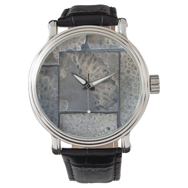 Michigan Petoskey Stone Horloge (Voorkant)