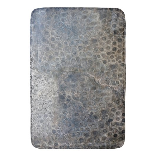 Michigan Petoskey Stone Pattern Badmat (Voorkant Verticaal)