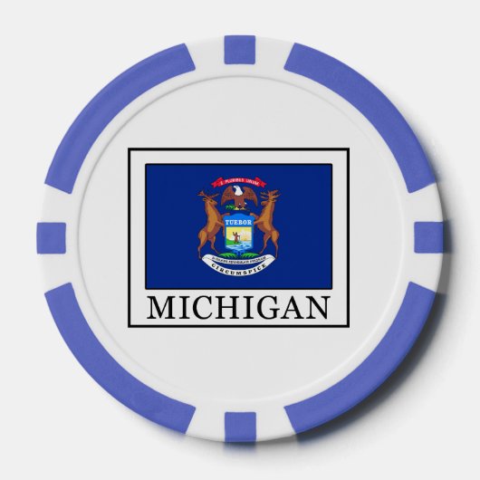 Michigan Pokerchips (Voorkant)