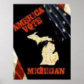 MICHIGAN POSTER (Voorkant)