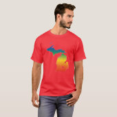 Michigan Pride Oversized 2 T-shirt (Voorkant volledig)