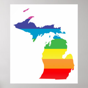 michigan pride . poster