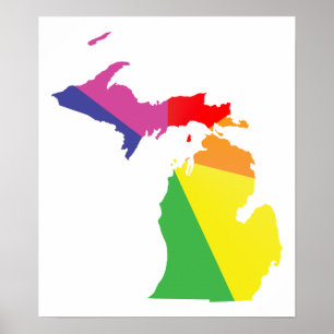 michigan pride . poster