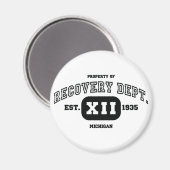 MICHIGAN Recovery Magneet (Voorkant / Achterkant)