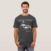 Michigan Recumbent Trikes T-shirt (Voorkant volledig)