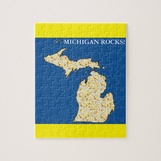 MICHIGAN ROCKS! LEGPUZZEL (Verticaal)