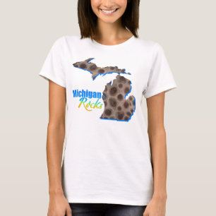 Michigan rocks Pandenpatroon T-Shirt van petoske