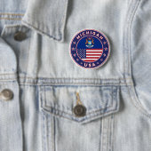 Michigan Ronde Button 5,7 Cm (In situ)