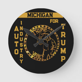 MICHIGAN RONDE KLOK