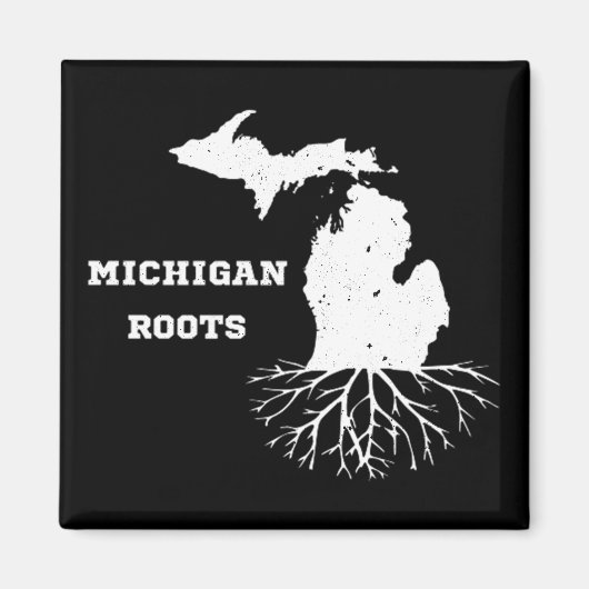 Michigan Roots Magneet (Voorkant)