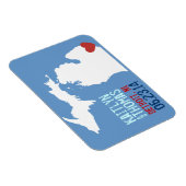 Michigan Save the Date -  stad Magneet (Rechterzijde)