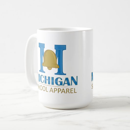 Michigan School Apparel Koffiemok (Voorkant links)
