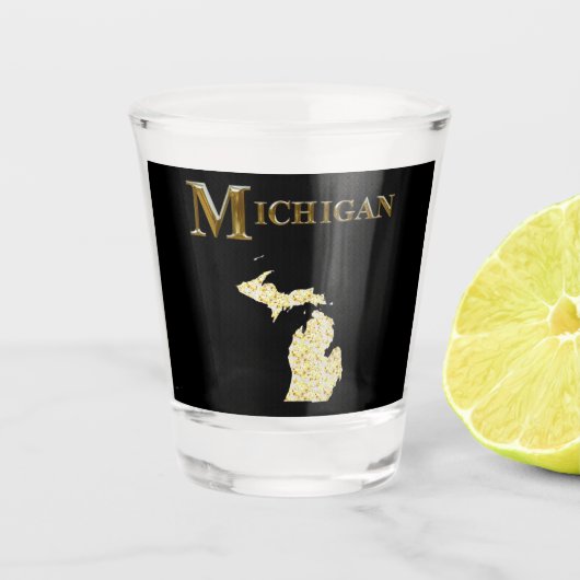 MICHIGAN SHOT GLAS (Voorkant)